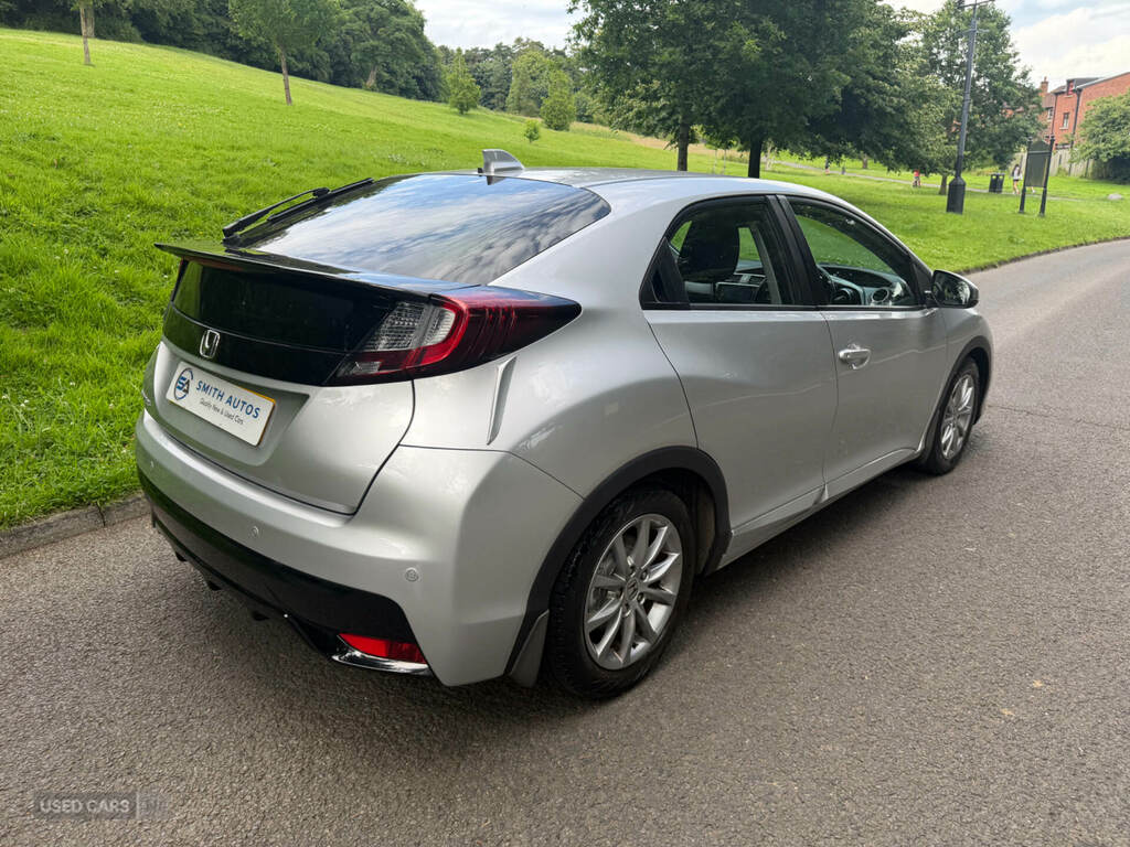 Honda Civic 1.6 I-dtec Se Plus SK65KJY Silver #3