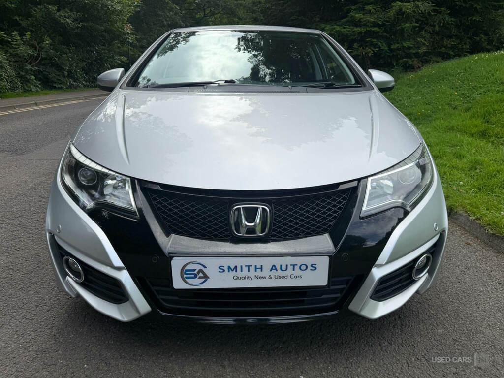 Honda Civic 1.6 I-dtec Se Plus Silver #6