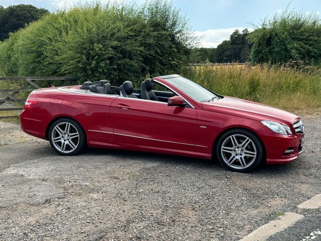 Mercedes-Benz E Class E250 Cdi Blueefficiency Sport Red #4