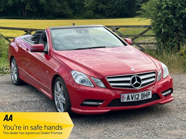 Mercedes-Benz E Class E250 Cdi Blueefficiency Sport Red
