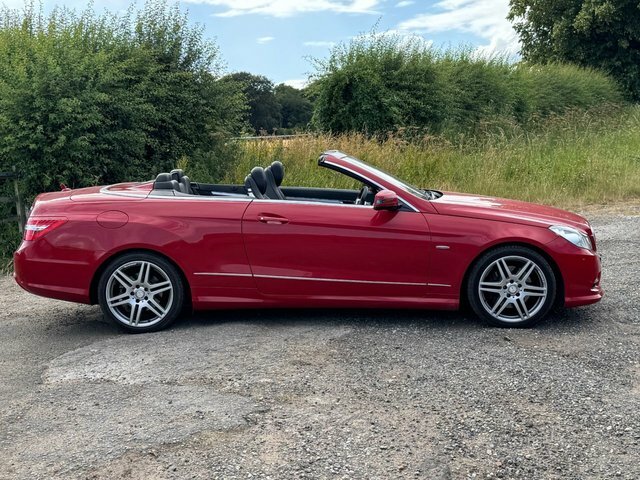 Mercedes-Benz E Class E250 Cdi Blueefficiency Sport Red #6