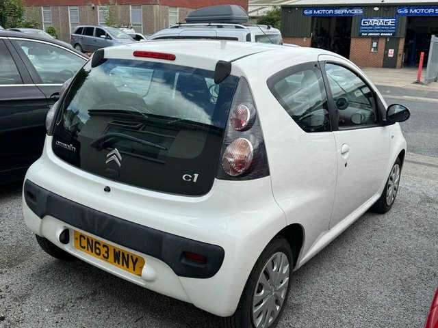 Citroen C1 Vtr Hatchback White #5