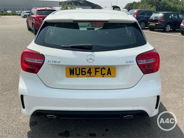Mercedes-Benz A Class A180 Cdi Amg Sport WU64FCA White #5