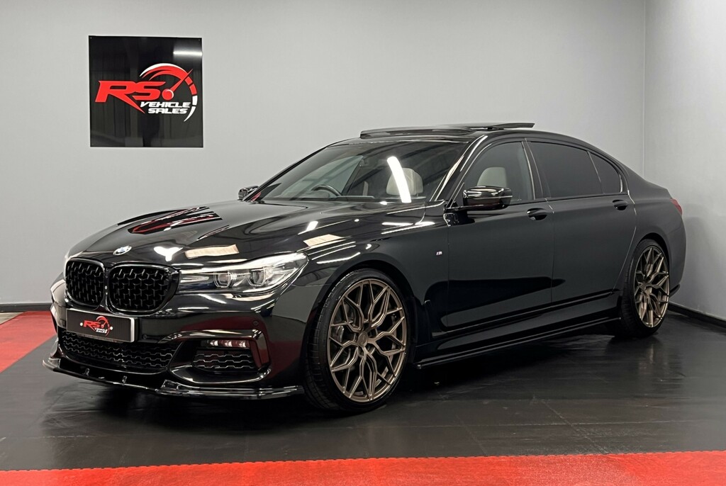 BMW 7 Series Saloon 3.0 730Ld M Sport Saloon Eu Black #5