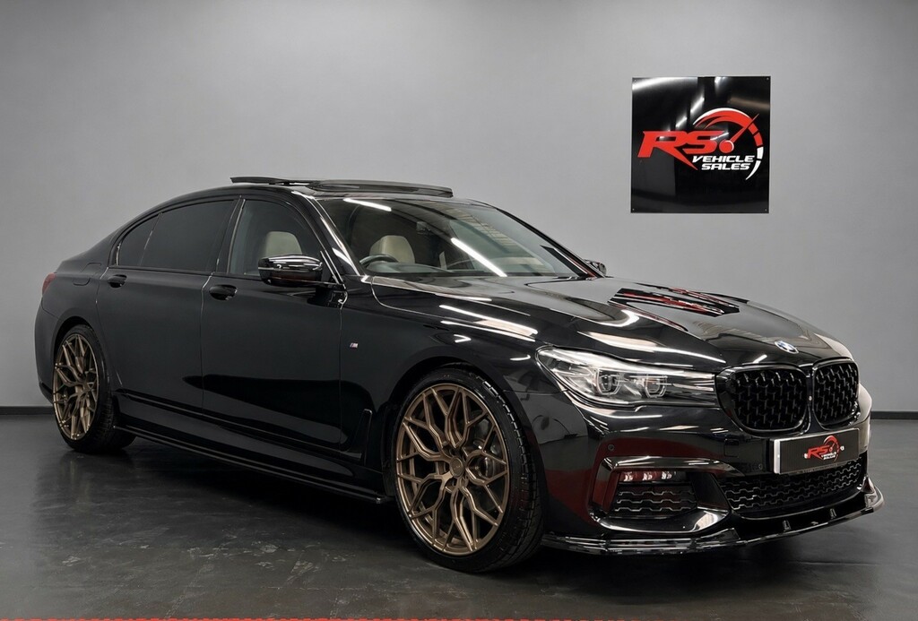 BMW 7 Series Saloon 3.0 730Ld M Sport Saloon Eu Black