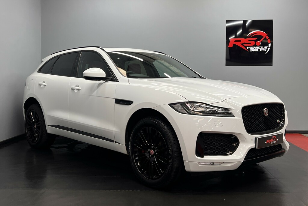 Jaguar F-Pace Suv 3.0 V6 S Awd Euro 6 Ss 380Ps 20 White