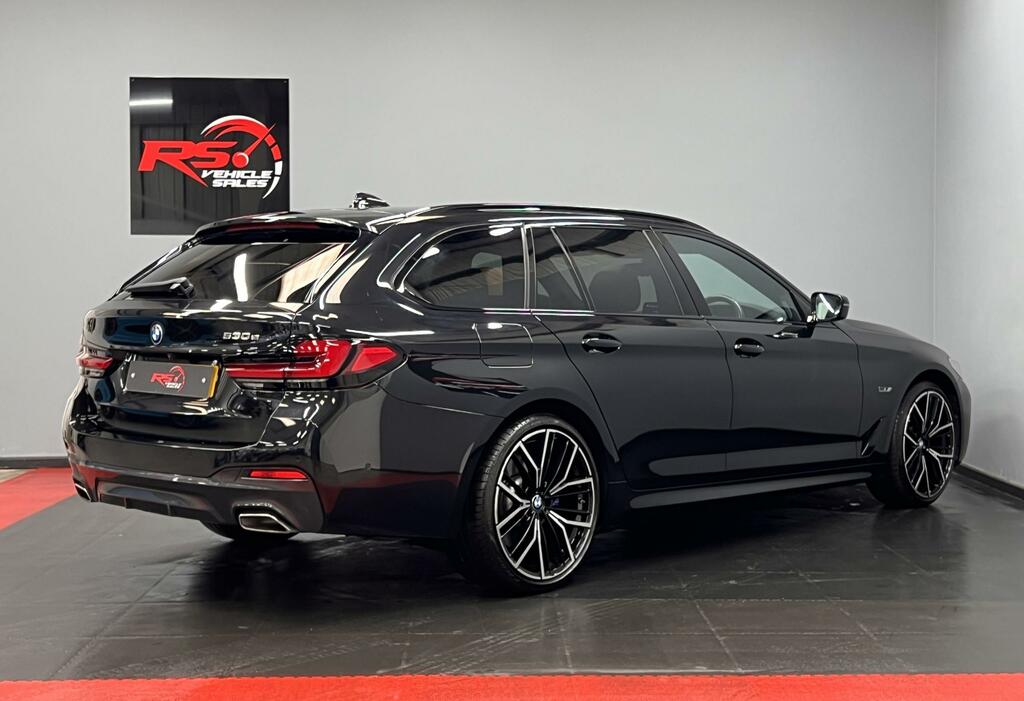 BMW 5 Series Estate Bmw 5 Series 2.0 530E 12Kwh M Sport Touring YK23WGT Black #6