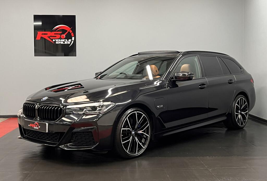 BMW 5 Series Estate Bmw 5 Series 2.0 530E 12Kwh M Sport Touring YK23WGT Black #5