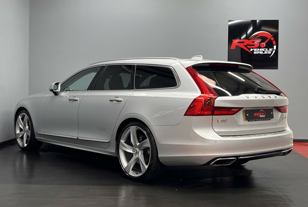 Volvo V90 Estate 2.0 D5 Powerpulse Inscription Estate Di KS68LVE Silver #2