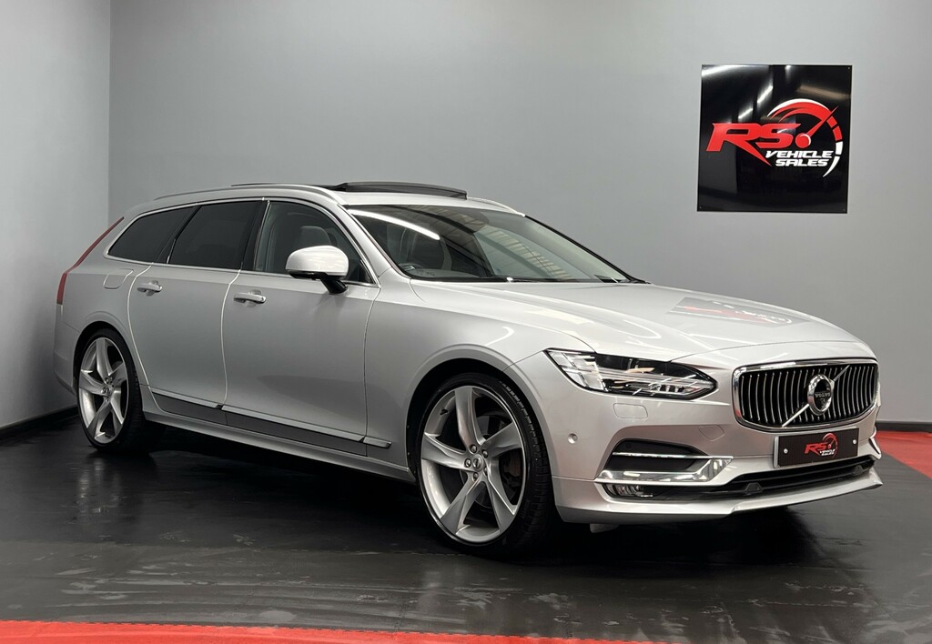 Volvo V90 Estate 2.0 D5 Powerpulse Inscription Estate Di Silver