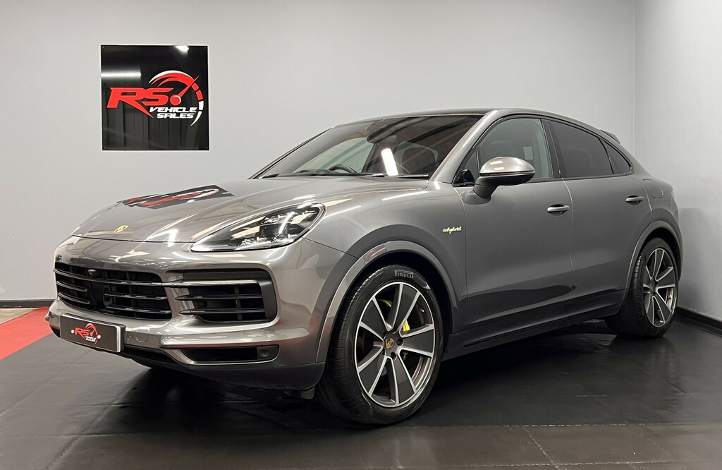 Porsche Cayenne Coupe 3.0 V6 E-hybrid 14.1Kwh Coupe Plu LX69NVA Grey #4