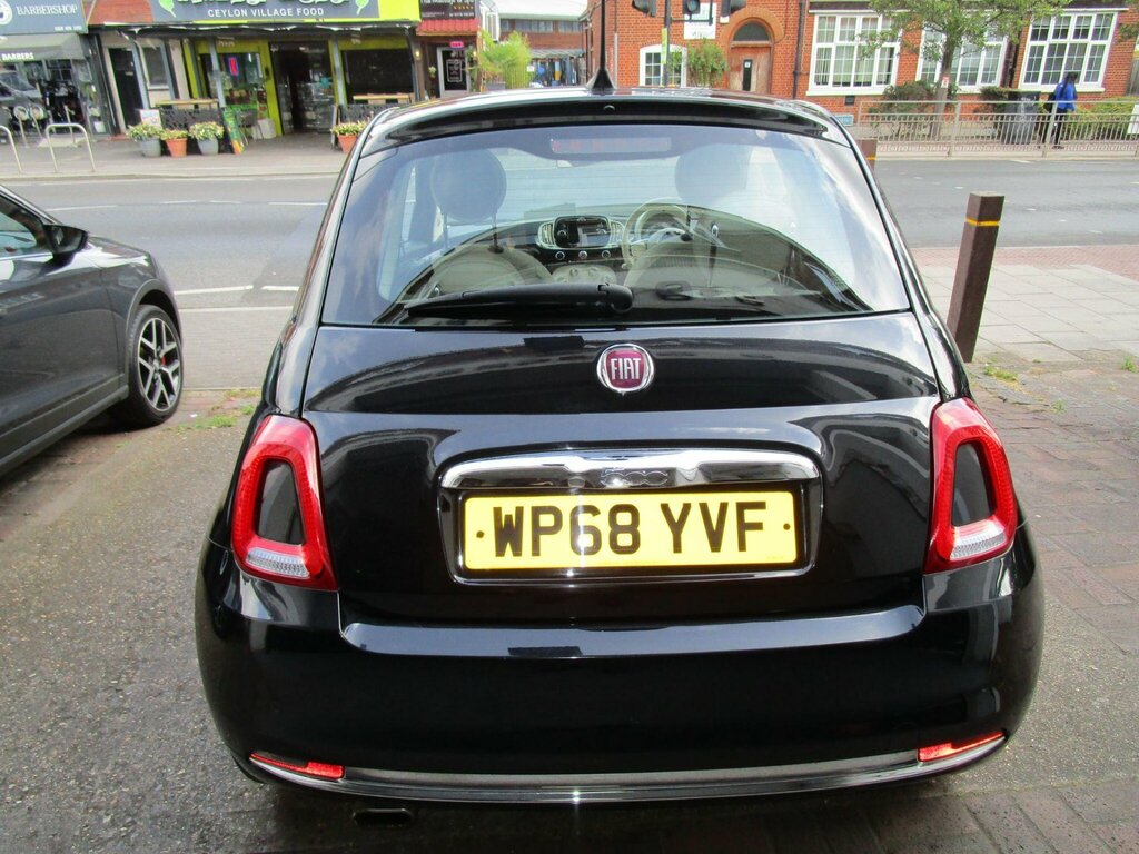 Fiat 500 1.2 Lounge Euro 6 Ss Black #4