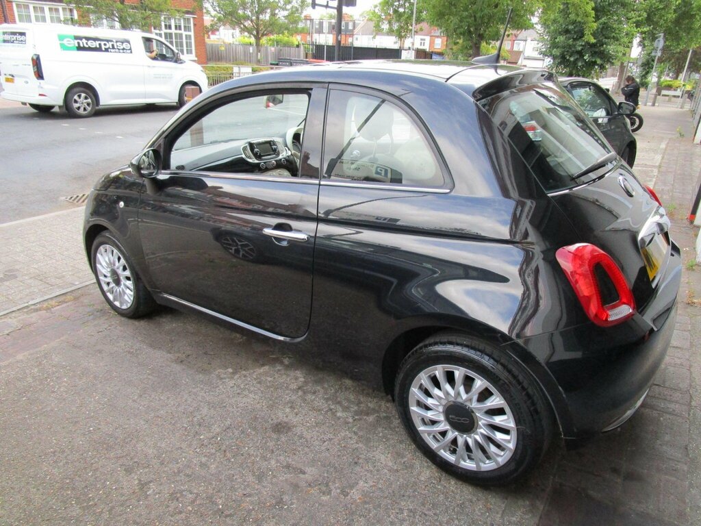 Fiat 500 1.2 Lounge Euro 6 Ss Black #5