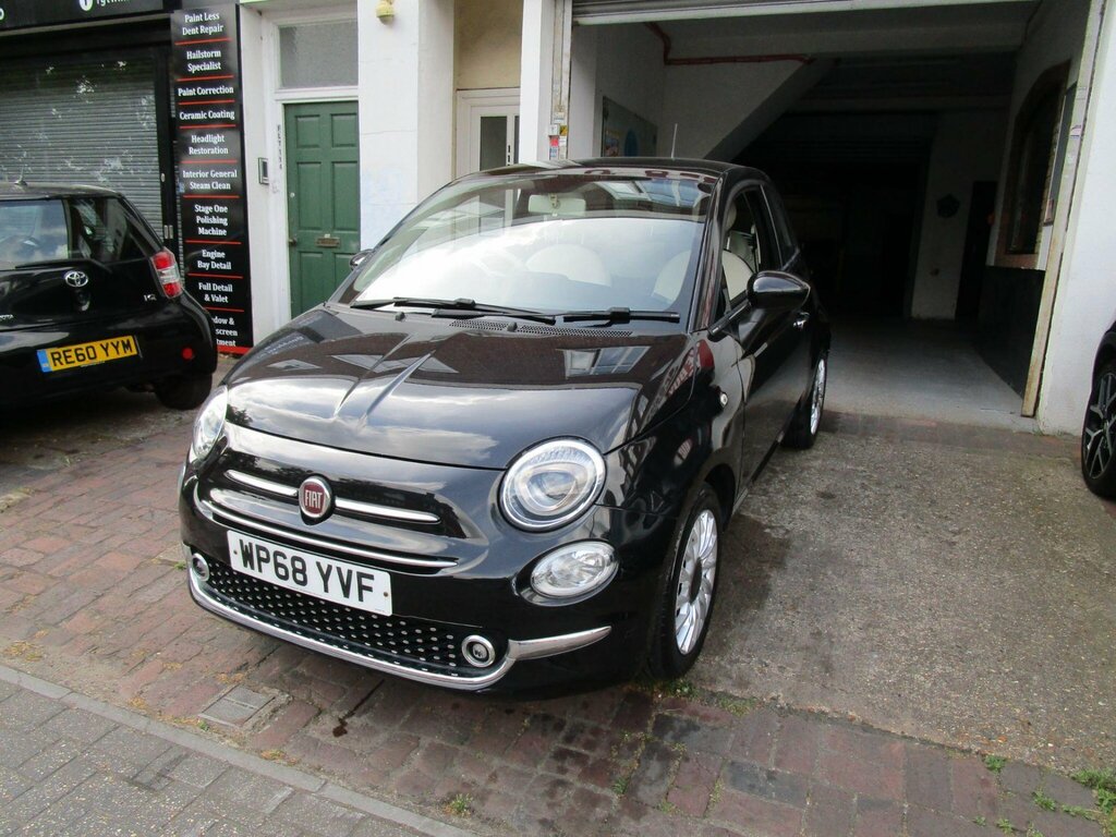 Fiat 500 1.2 Lounge Euro 6 Ss Black
