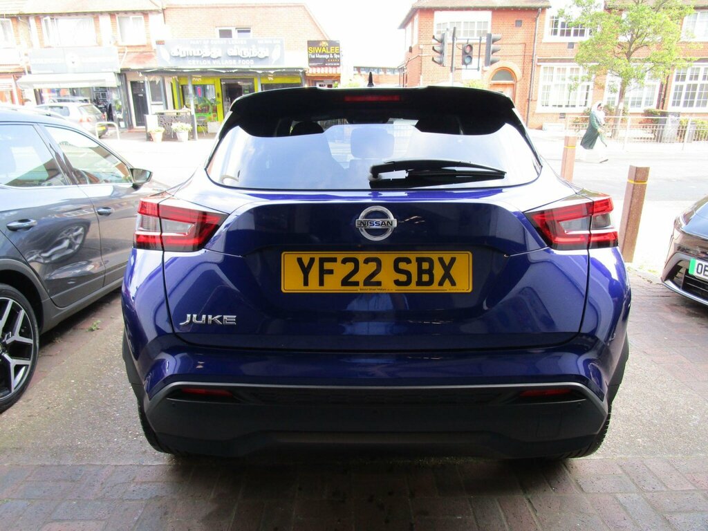Nissan Juke 1.0 Dig-t N-connecta Dct Euro 6 Ss YF22SBX Blue #4