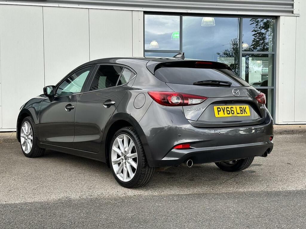 Mazda 3 2.0 Skyactiv-g Sport Nav Hatchback Manu PY66LBK Grey #4