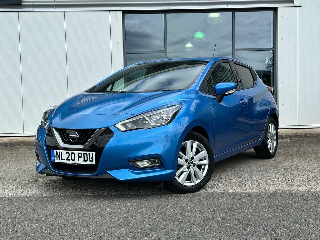 Nissan Micra 1.0 Ig-t Acenta Hatchback Euro 6 NL20PDU Blue #3