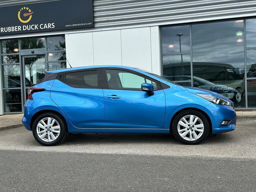 Nissan Micra 1.0 Ig-t Acenta Hatchback Euro 6 NL20PDU Blue #4