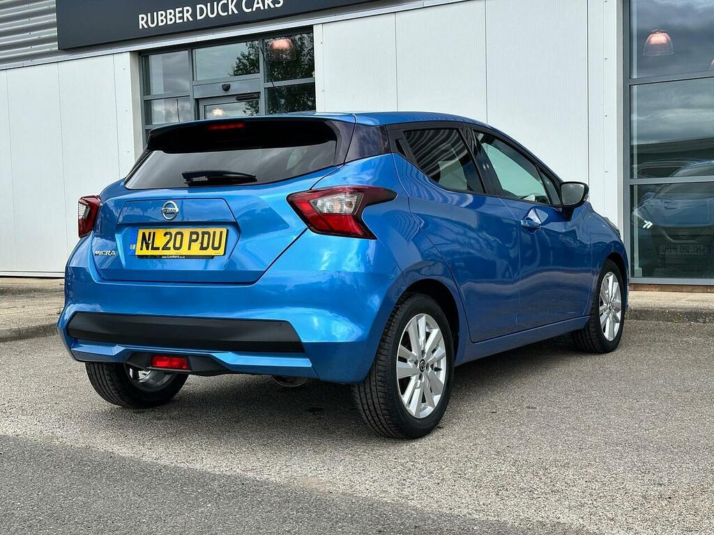 Nissan Micra 1.0 Ig-t Acenta Hatchback Euro 6 NL20PDU Blue #5