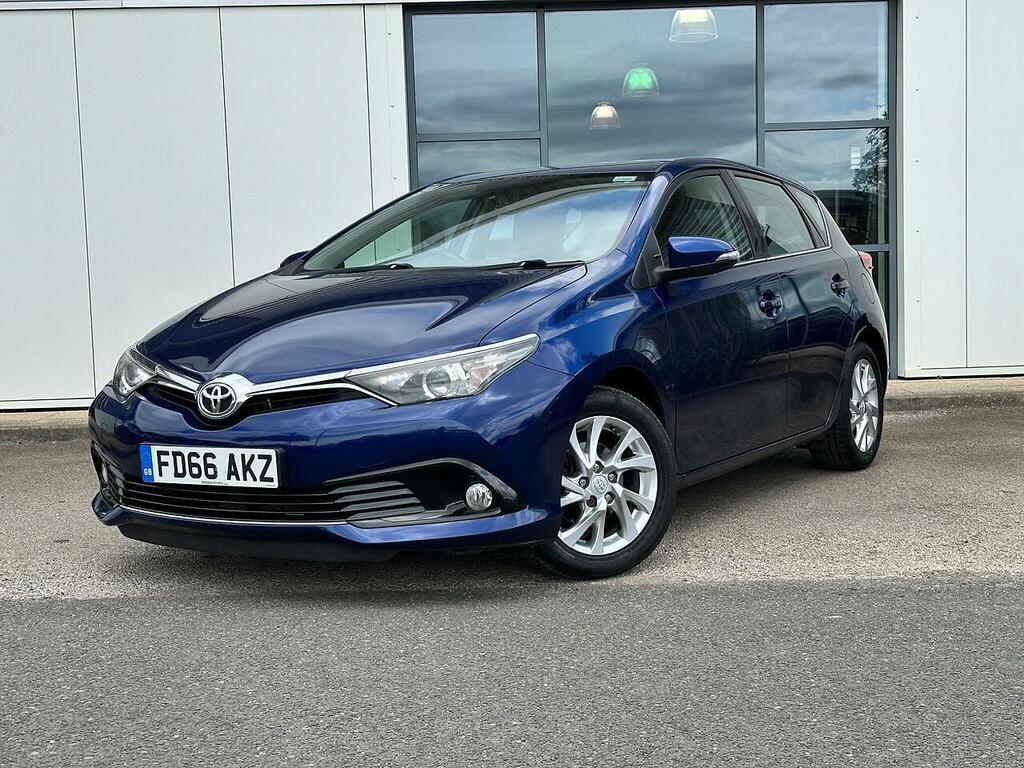 Toyota Auris 1.2 Vvt-i Business Edition Hatchback Ma FD66AKZ Blue #3