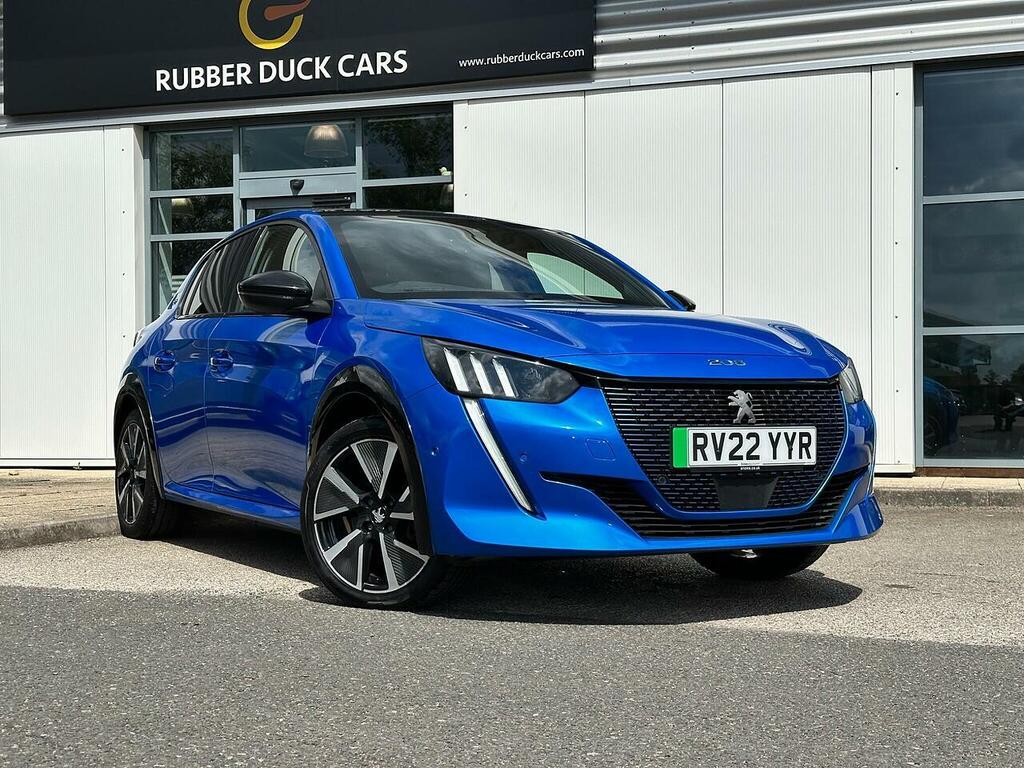 Peugeot e-208 50Kwh Gt Premium Hatchback 136 Blue