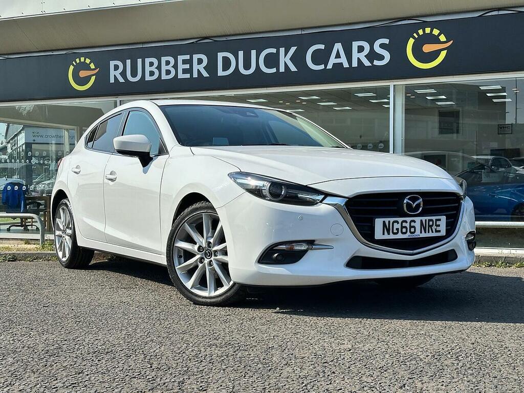 Mazda 3 2.0 Skyactiv-g Sport Nav Hatchback Manu White