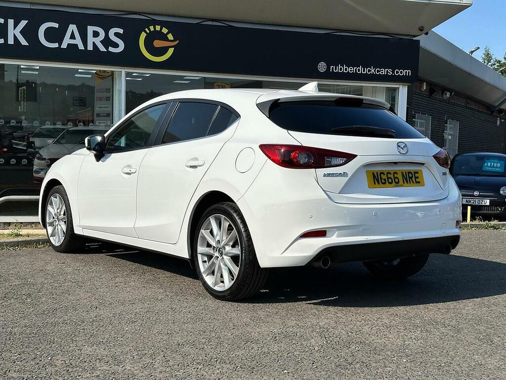 Mazda 3 2.0 Skyactiv-g Sport Nav Hatchback Manu White #4