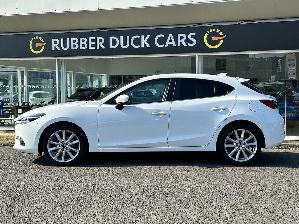 Mazda 3 2.0 Skyactiv-g Sport Nav Hatchback Manu White #5