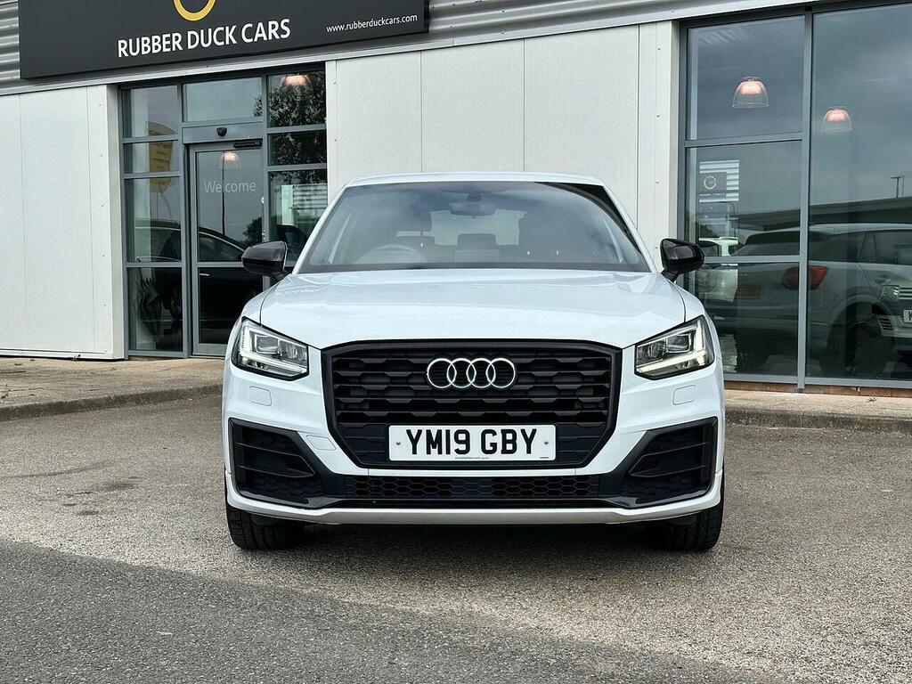 Audi Q2 1.6 Tdi 30 Black Edition Euro 6 Ss YM19GBY White #2