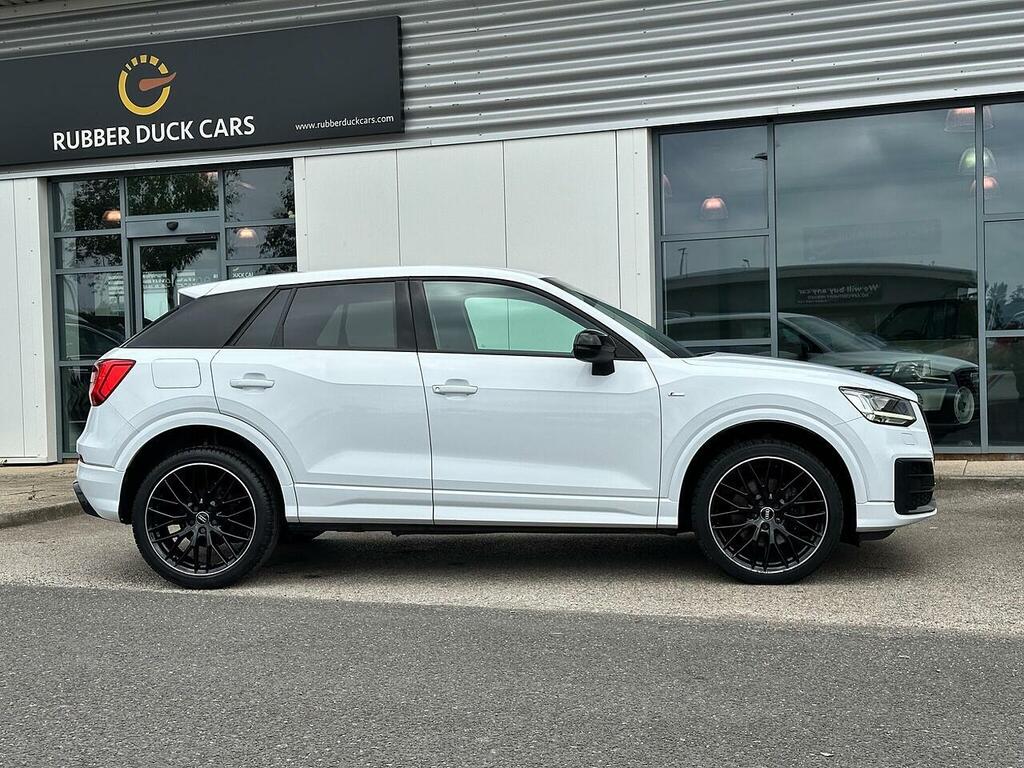 Audi Q2 1.6 Tdi 30 Black Edition Euro 6 Ss YM19GBY White #4