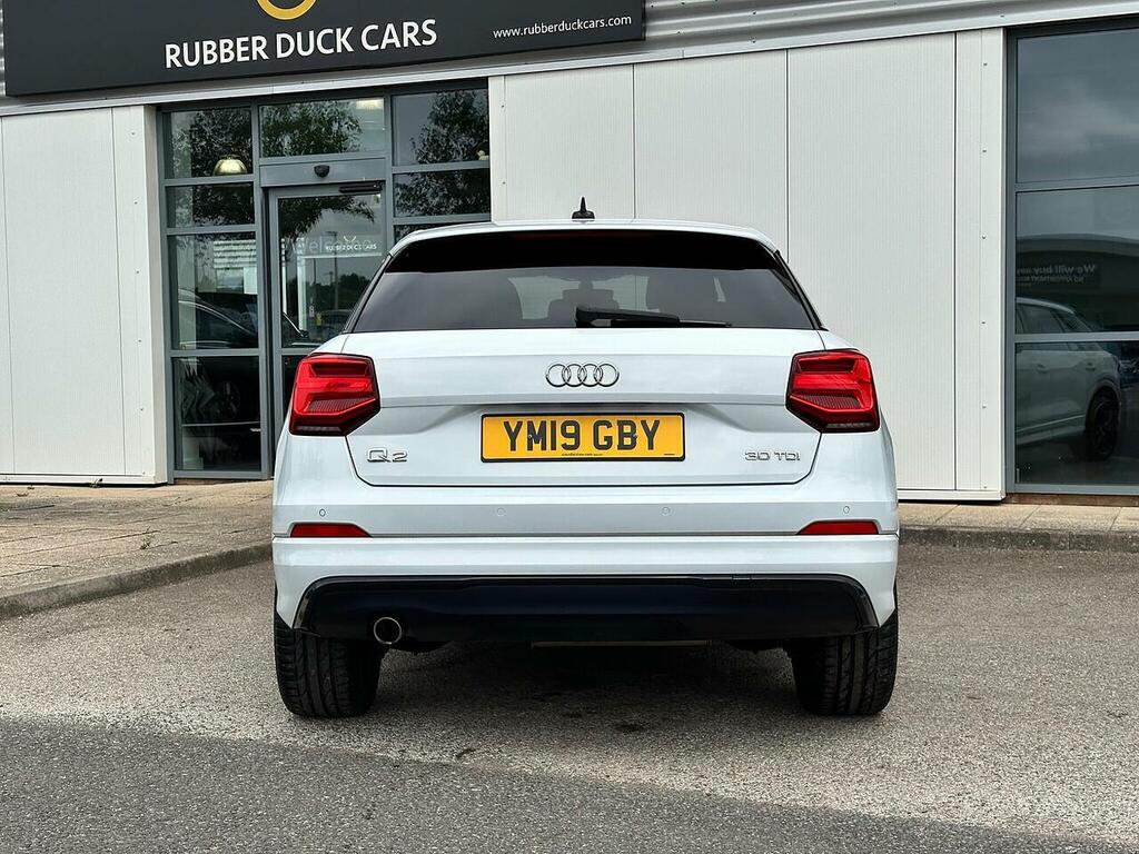 Audi Q2 1.6 Tdi 30 Black Edition Euro 6 Ss YM19GBY White #6