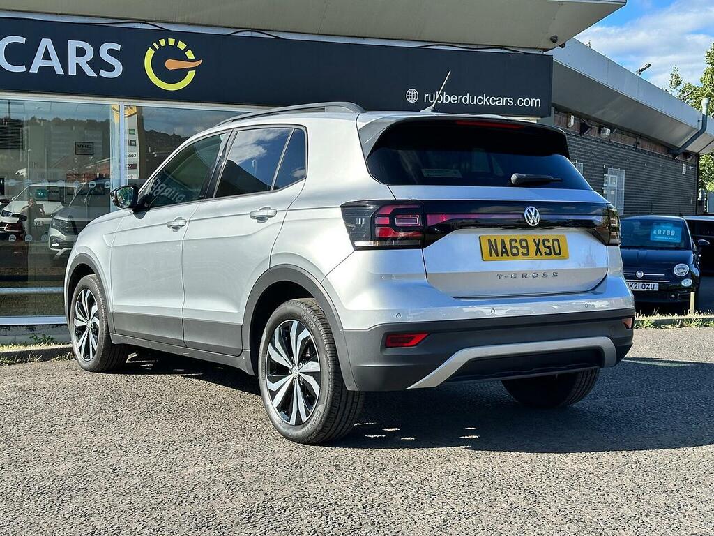 Volkswagen T-Cross 1.0 Tsi Se Dsg Euro 6 Ss Silver #4