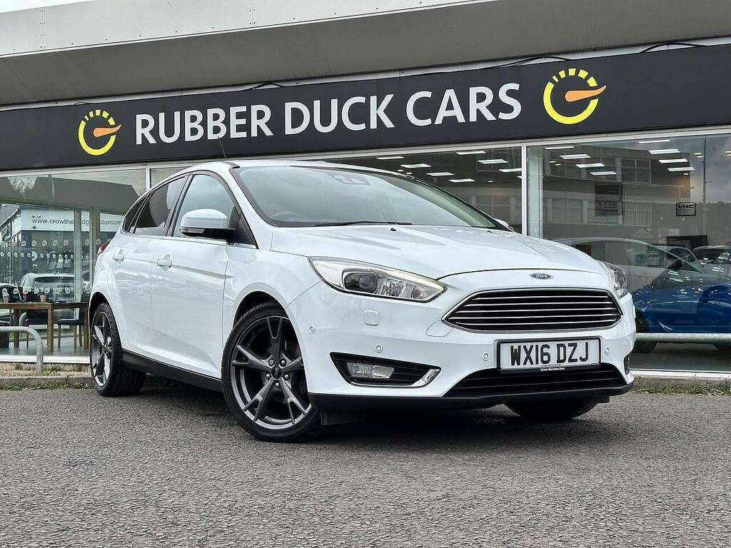 Ford Focus 1.0T Ecoboost Titanium X Euro 6 Ss White