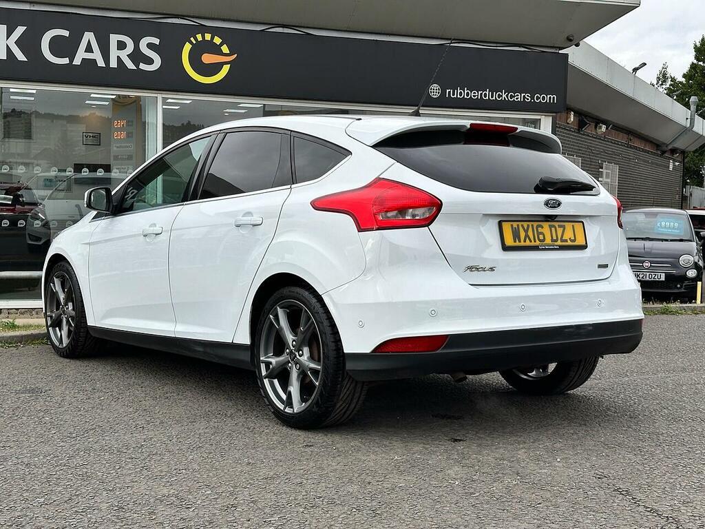 Ford Focus 1.0T Ecoboost Titanium X Euro 6 Ss White #4