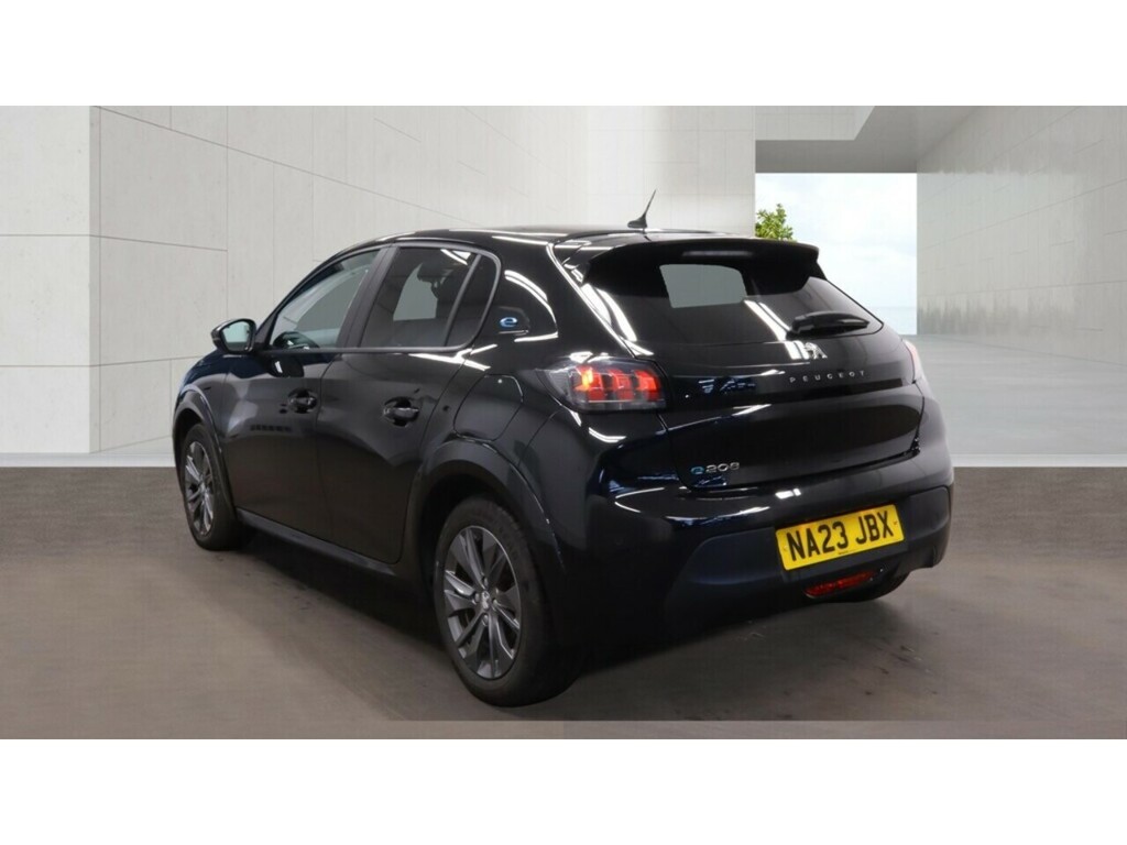 Peugeot e-208 50Kwh Active Premium Hatchback Black #3
