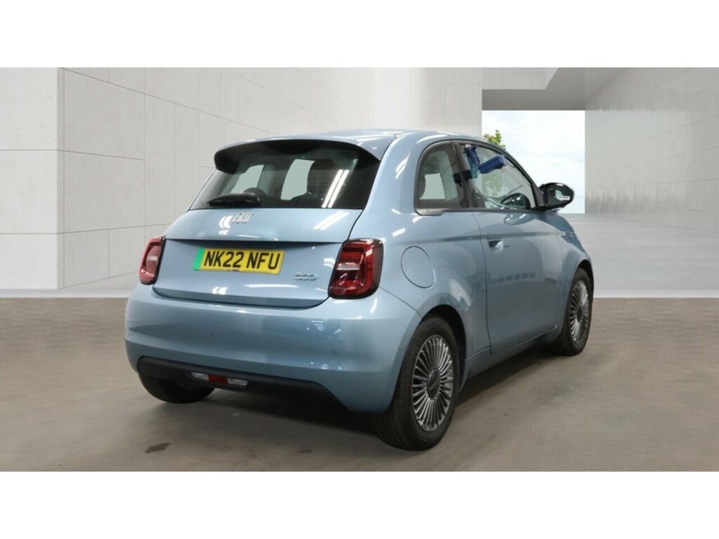 Fiat 500E 87Kw Icon 42Kwh 17In Alloys Winter Pack Blue #4