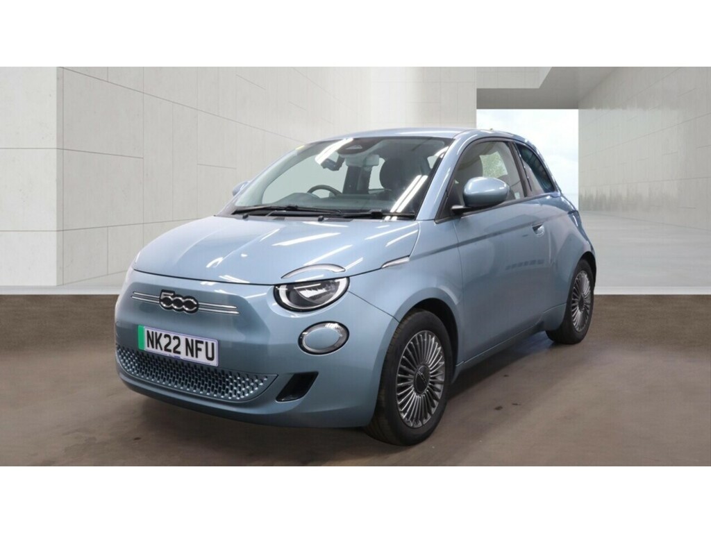 Fiat 500E 87Kw Icon 42Kwh 17In Alloys Winter Pack Blue #2