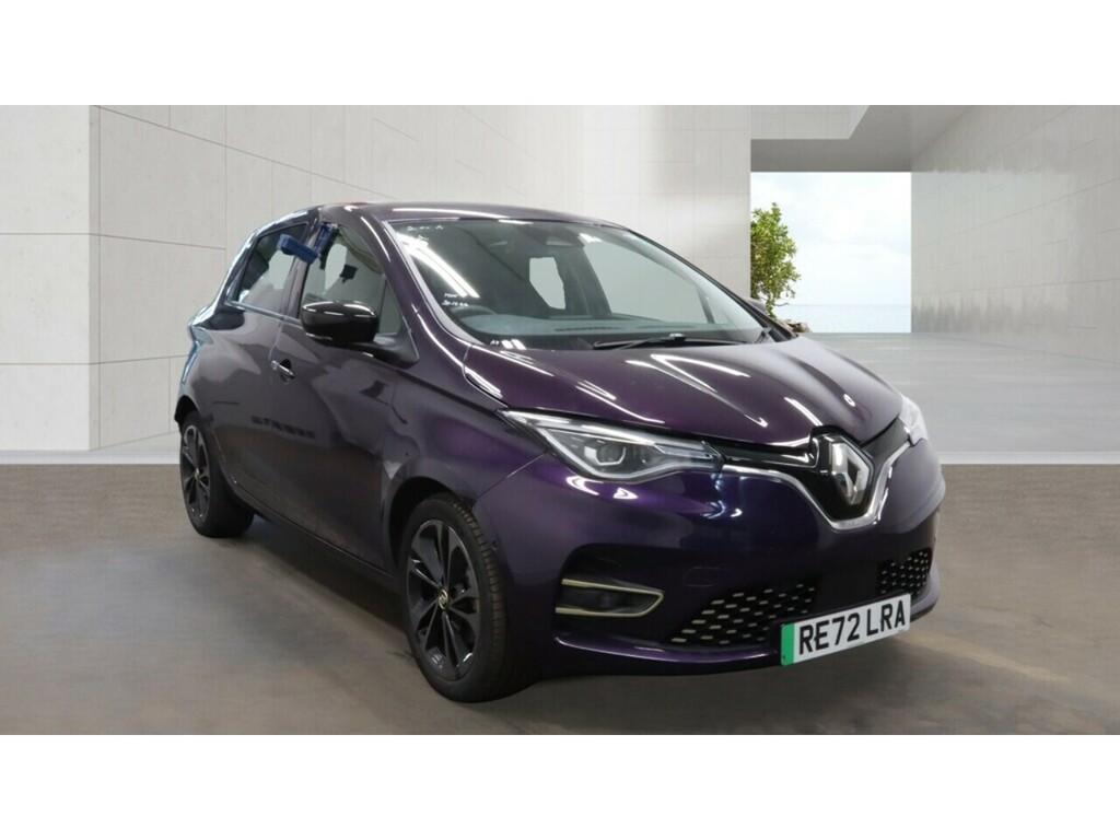 Renault Zoe R135 Ev50 52Kwh Iconic Hatchback Purple