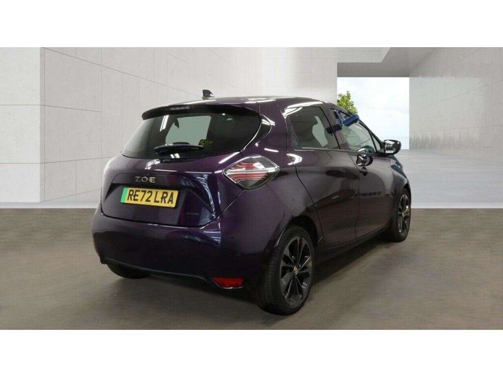 Renault Zoe R135 Ev50 52Kwh Iconic Hatchback Purple #4