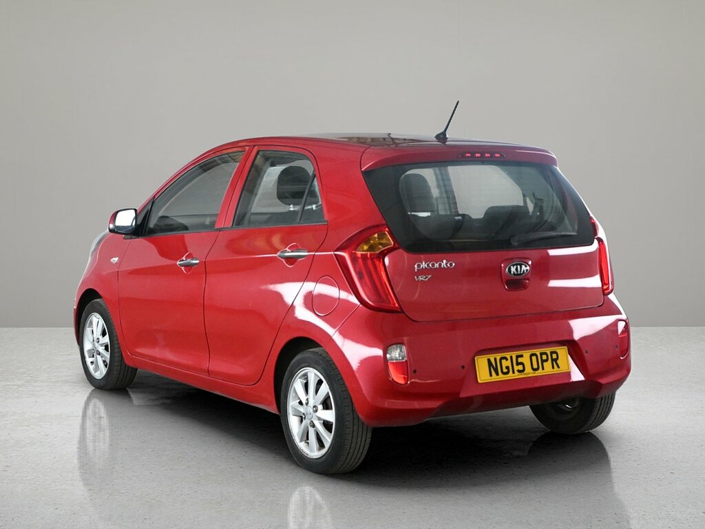 Kia Picanto 1.0 Vr7 Hatchback Euro 5 68 Bhp Red #4