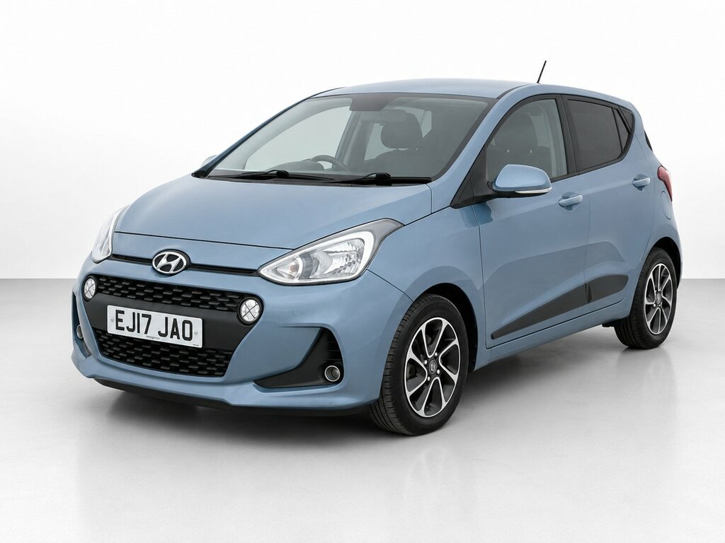 Hyundai I10 1.2 Premium Hatchback Euro 6 87 Blue #2