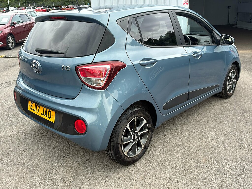 Hyundai I10 1.2 Premium Hatchback Euro 6 87 Blue #4