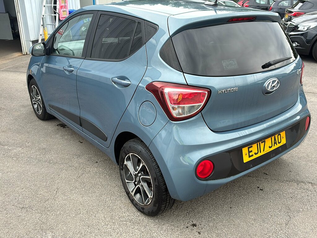Hyundai I10 1.2 Premium Hatchback Euro 6 87 Blue #3