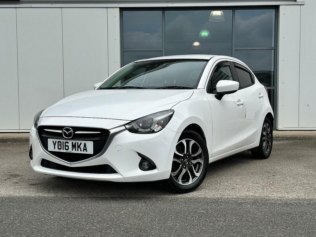 Mazda 2 1.5 Skyactiv-g Sport Nav Euro 6 Ss YO16MKA White #3