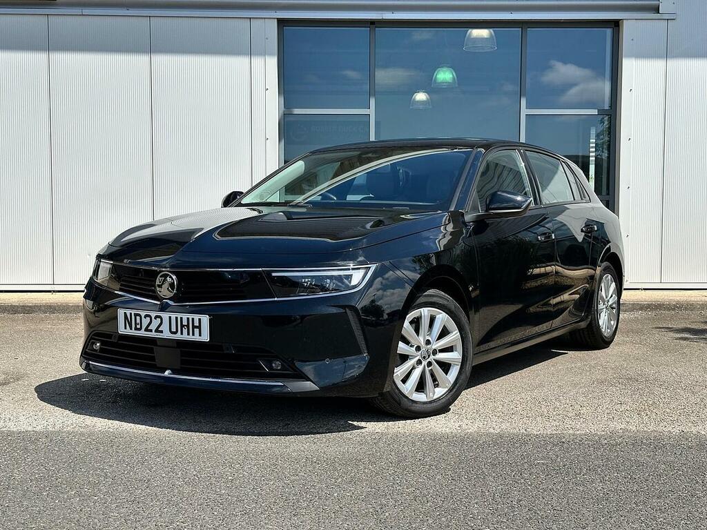 Vauxhall Astra 1.2 Turbo Design Hatchback Euro ND22UHH Black #3