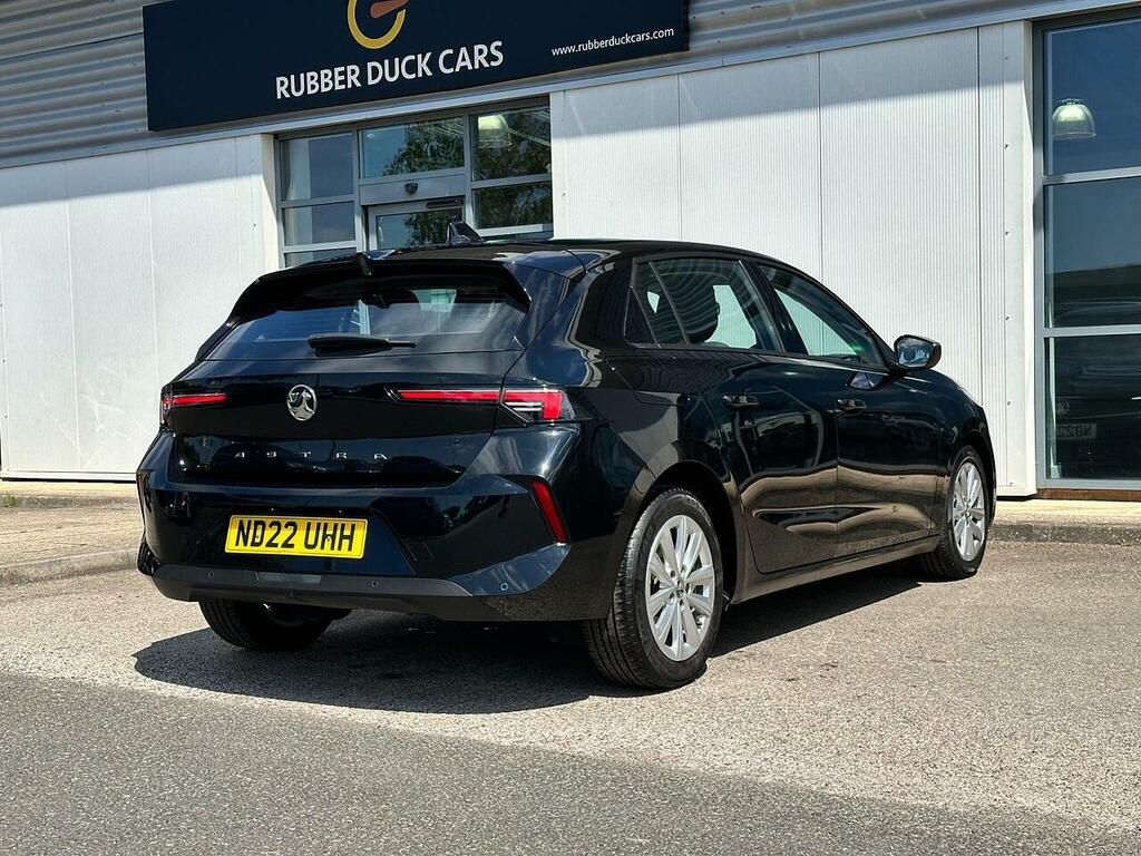 Vauxhall Astra 1.2 Turbo Design Hatchback Euro ND22UHH Black #5