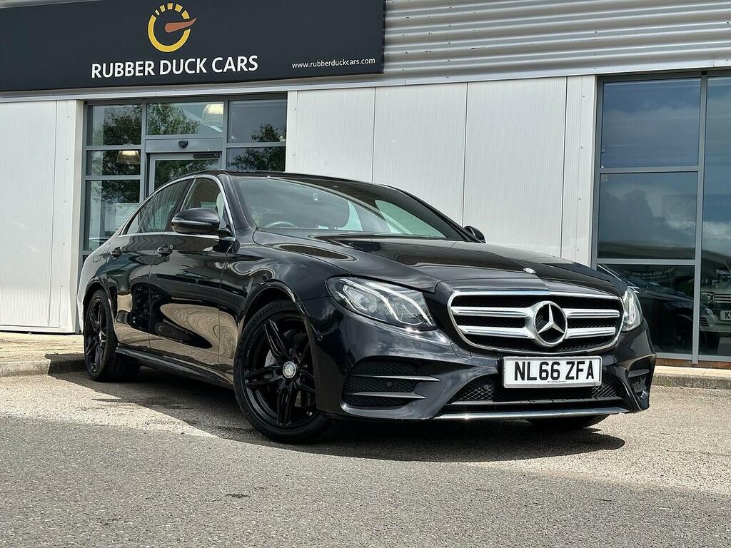 Mercedes-Benz E Class 2.0 E220d Amg Line Saloon G-tronic Eur Black