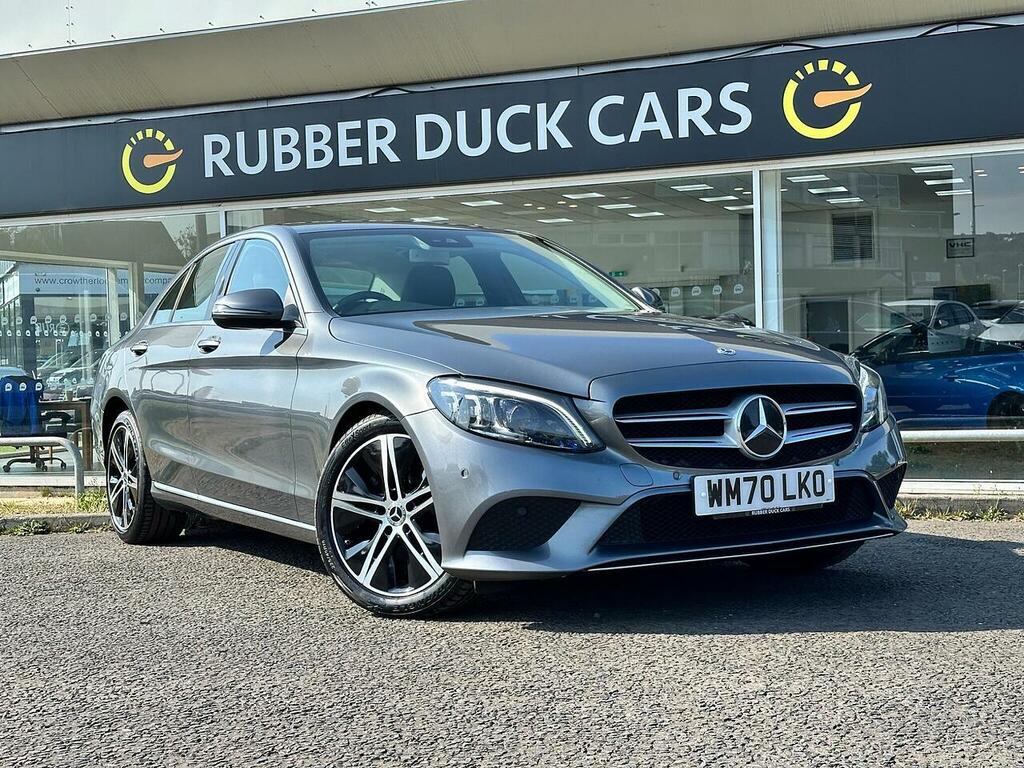 Mercedes-Benz C Class 2.0 C220d Sport Saloon G-tronic Euro 6 Grey