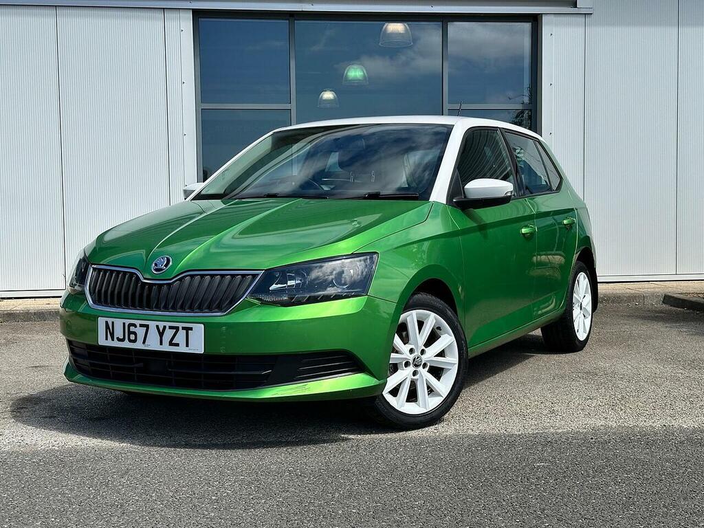 Skoda Fabia 1.0 Colour Edition Euro 6 Ss NJ67YZT Green #3