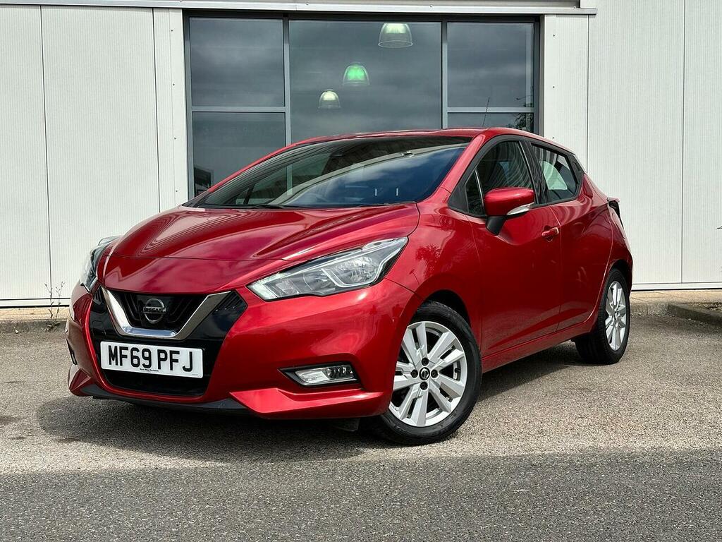 Nissan Micra 1.0 Ig-t Acenta Hatchback Euro 6 Red #3